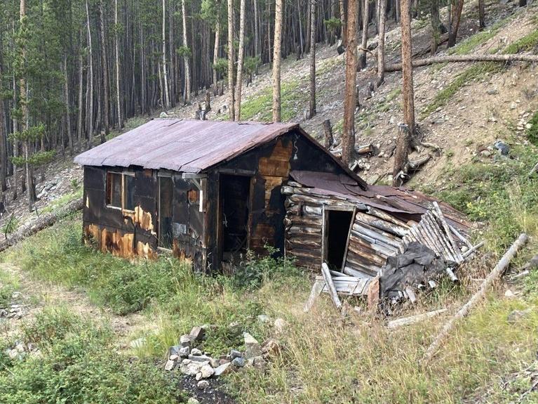 A historic Colorado mining cabin stood for more than 100 years. The US